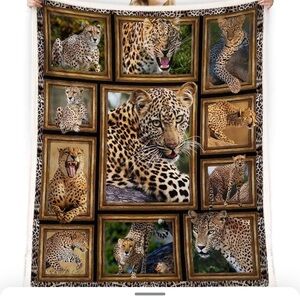 Leopard blanket